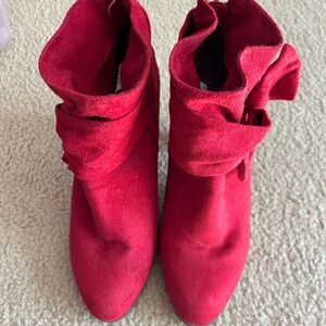 Impo Women's Red Ankle Booties